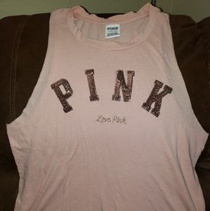 VS Pink Workout Tank Top